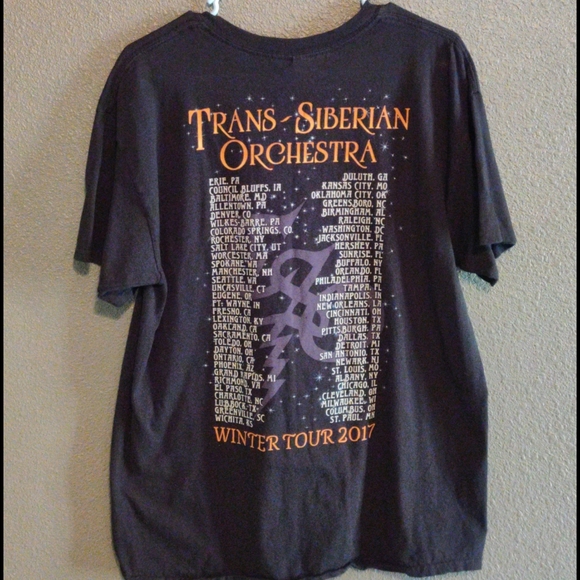 Tran Siberian Orchestra tour Tee - Picture 3 of 3